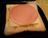 カレー風味のキャベツで簡単ホットサンド作り方4写真