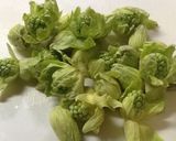 ふきのとうのダシ煮作り方1写真