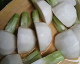 カブの蒸焼き田楽（覚書）作り方1写真