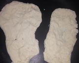 簡単♪材料3つ小麦粉でナン♪作り方6写真