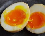 半熟煮たまごでばくだんカレーおにぎり作り方1写真