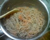 低カロリー！！糸こんにゃくの明太パスタ風作り方4写真
