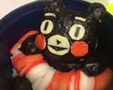 くまモン☆夏♪海☆かわいい3Dキャラ弁♪作り方8写真