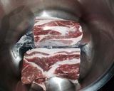 圧力鍋で♡美味しい煮豚作り方1写真