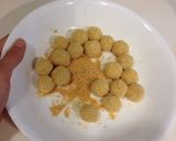 1歳おやつ☆豆乳きな粉団子作り方5写真