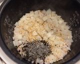 かぶと塩昆布の炊き込みご飯♡作り方3写真