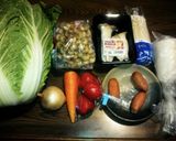 時短、簡単、スープ、みそ汁、ラーメンの具作り方1写真
