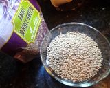 ボリュームたっぷりレンズ豆の味噌汁作り方1写真