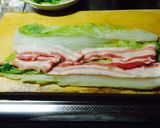 白菜•豚肉のクルクルロール作り方4写真