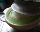 シイタケの豆腐のせ焼き作り方1写真