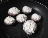 シイタケの豆腐のせ焼き作り方6写真