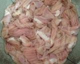 圧力鍋でモツの下処理作り方1写真