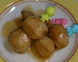 里芋の甘辛揚げ煮作り方6写真