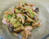 介護食【アボカドサーモン丼】作り方6写真