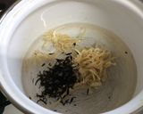 切り干し大根とひじきの簡単ほっこりスープ作り方1写真