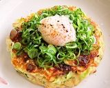 リメイク❤牛すじ煮込みde和風お好み焼き作り方6写真