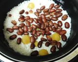 介護食【入れて炊くだけ！栗豆ごはん】作り方3写真