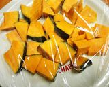 介護食【とろ～りかぼちゃの豆腐グラタン】作り方1写真