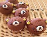 バレンタインに！リラックマのウーピーパイ作り方12写真