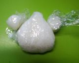 キャラ弁☆ポケモン　ヤンチャム作り方1写真