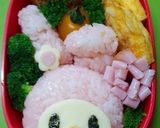 キャラ弁☆サンリオ　メロディちゃん作り方4写真