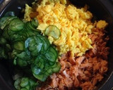 炊飯器で簡単☆鮭まぜご飯作り方4写真