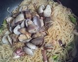 ボンゴレ風☆焼そば作り方4写真
