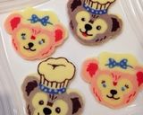 ダッフィー＆シェリーメイ☆キャラチョコ作り方1写真