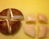 ホタテと椎茸のバターオイスターソース炒め作り方2写真