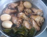 鶏手羽元の煮物作り方4写真