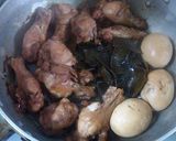 鶏手羽元の煮物作り方5写真