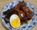 鶏手羽元の煮物作り方6写真