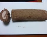 濃厚チョコクリームのブッシュ・ド・ノエル作り方15写真