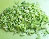セロリの簡単酢の物作り方1写真