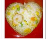 炊飯器不要♡5分で簡単胃袋掴むエビピラフ作り方7写真