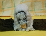 飾り巻き寿司 雪だるま 海苔巻き作り方12写真