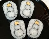 飾り巻き寿司 雪だるま 海苔巻き作り方15写真