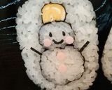 飾り巻き寿司 雪だるま 海苔巻き作り方18写真