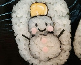飾り巻き寿司 雪だるま 海苔巻き作り方18写真