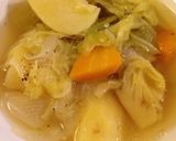 圧力鍋で簡単！豚バラキャベツのポトフ♪作り方7写真