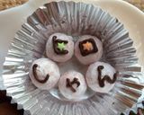バレンタイン 3色トリュフチョコ作り方10写真