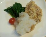 から揚げ(薄切り豚)おろし甘酢を添えて作り方5写真