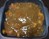 余りものでハンバーグ焼カレー作り方3写真