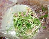 水菜とグレープフルーツのヨーグルトソース作り方6写真
