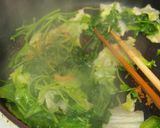 簡単一品 香菜とレタスのダシダ炒め作り方3写真