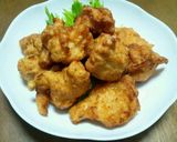 俺流！鶏ムネ肉のふわふわジューシー唐揚げ作り方5写真
