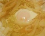 朝食に☆お弁当に☆白菜の巣篭もり卵作り方6写真