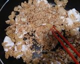 節分の残りでザクザクチョコクランチ抹茶味作り方5写真