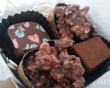 ★バレンタインにクランチチョコ★作り方4写真