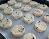 卵なしでサックサクのチョコミルククッキー作り方4写真